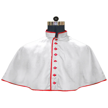 White Mozzetta with Trims