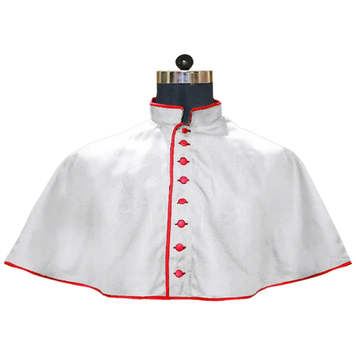 White Mozzetta with Trims