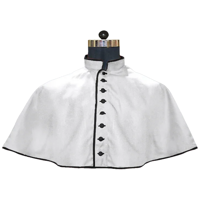 White Mozzetta with Trims