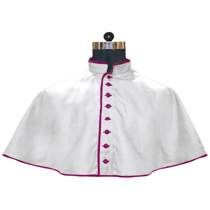White Mozzetta with Trims