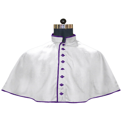 White Mozzetta with Trims
